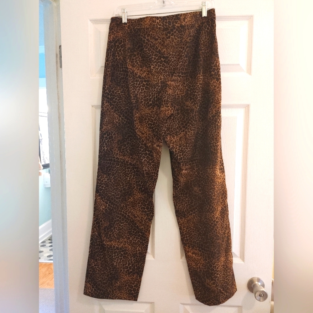 Leopard pants. Lsdies size 10
